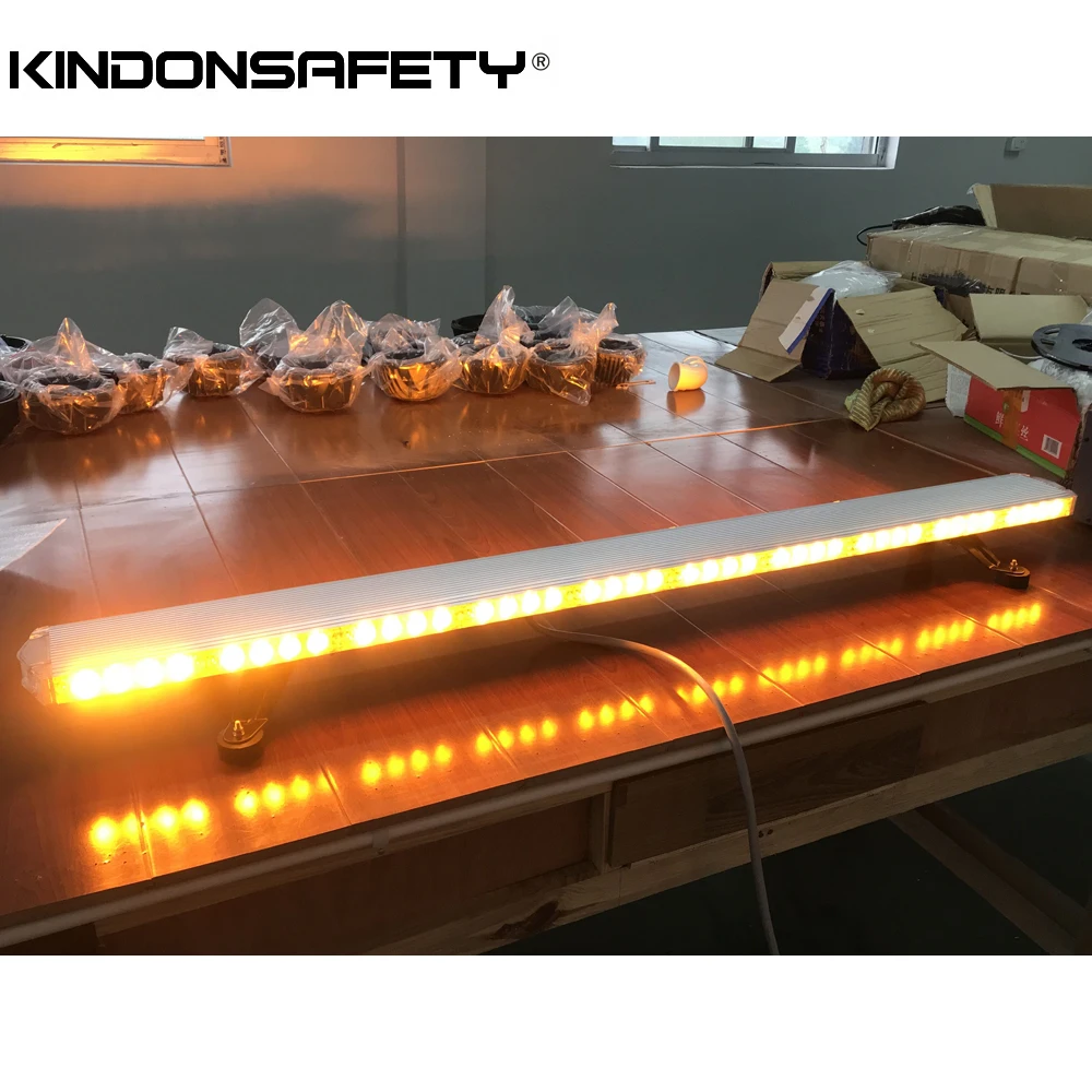 

Free shipping! New Designed ultra bright LED Warning Lightbar, strobe light bar, 12V or 24V, 120cm/48 inch