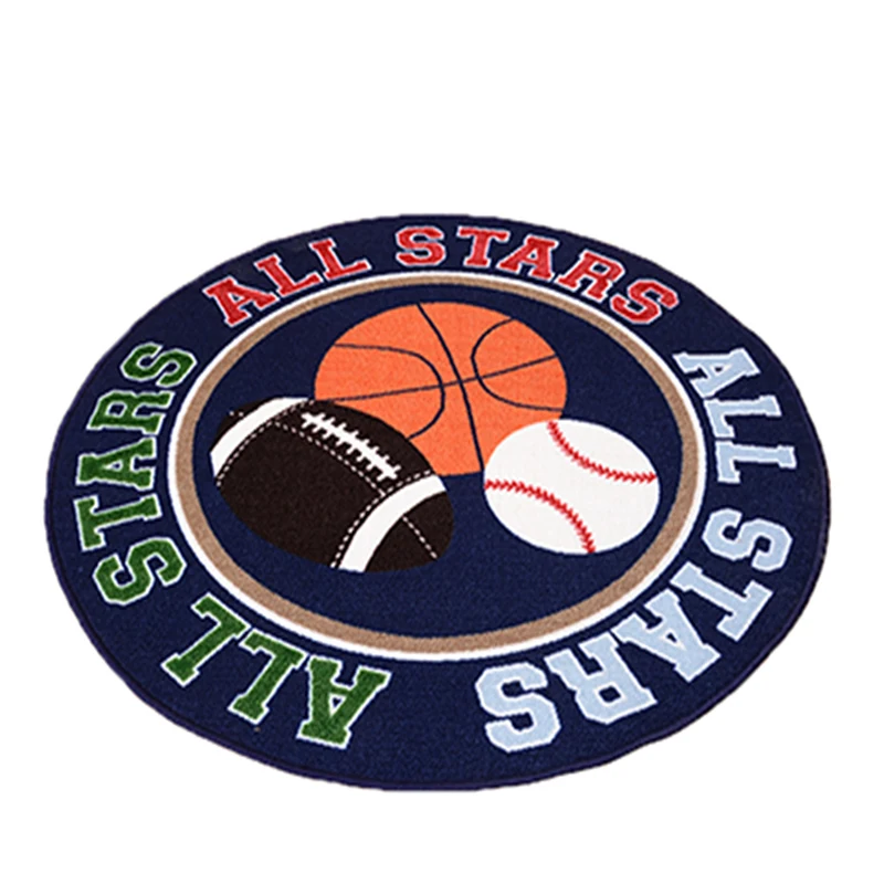 Детский ковер лучшего качества, круглый ковер для дома, спальни, скрепляющий детский игровой коврик, популярный напольный коврик для детей, дома