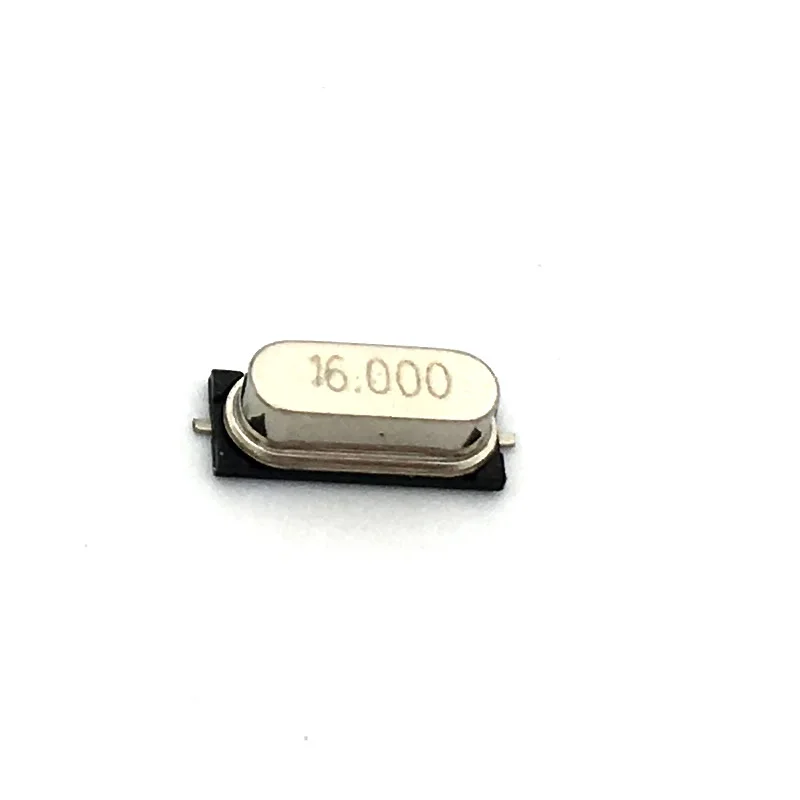 

20pcs smd hc-49s 16.000mhz 16MHz 20ppm 20pF quartz resonator crystal