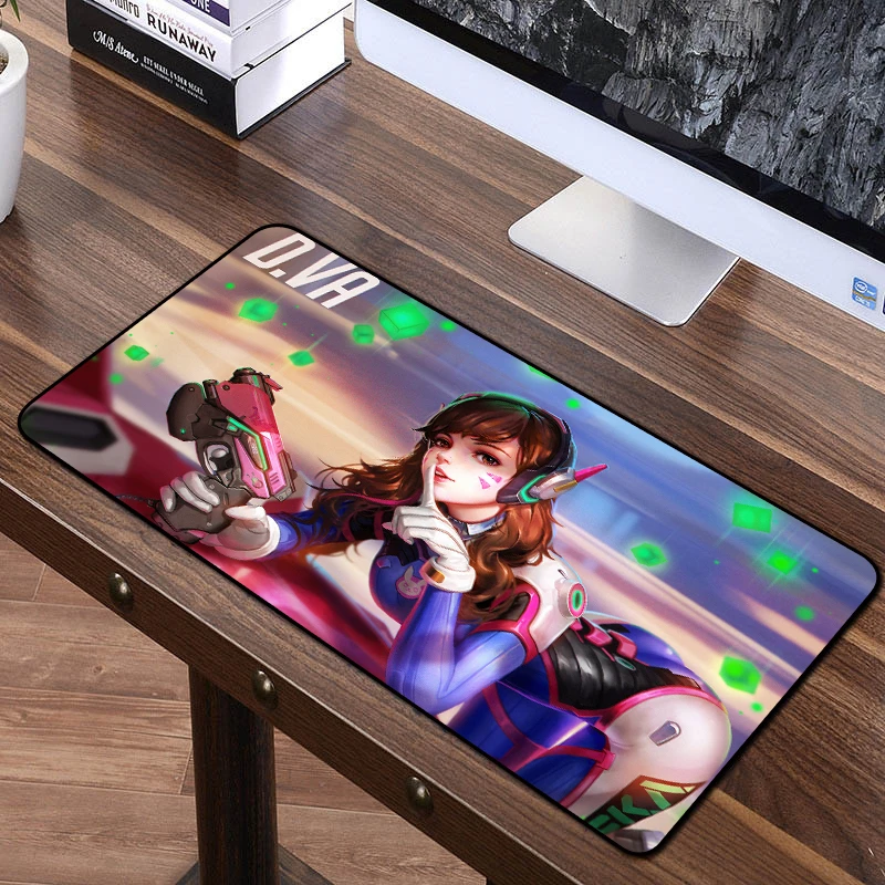 Qqqrgb 70 40 センチメートルゲームマウスパッドアニメのキャラクターの天然ゴムクッションボーイフレンドための最高の贈り物 Overwatch マウスパッド Aliexpress