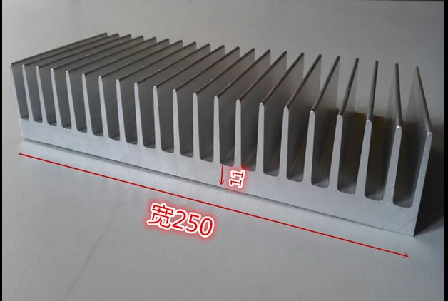 Best Price Ship EMS High quality aluminum radiator,aluminum heatsink width 250mm,high 40mm,length 300mm Custom Heatsink 300*250*40mm Cooler