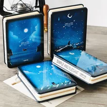 Креативный Железный голый бен школьные принадлежности Канцтовары путешественники А6 записные Ежедневники дневники Корея ретро filofax