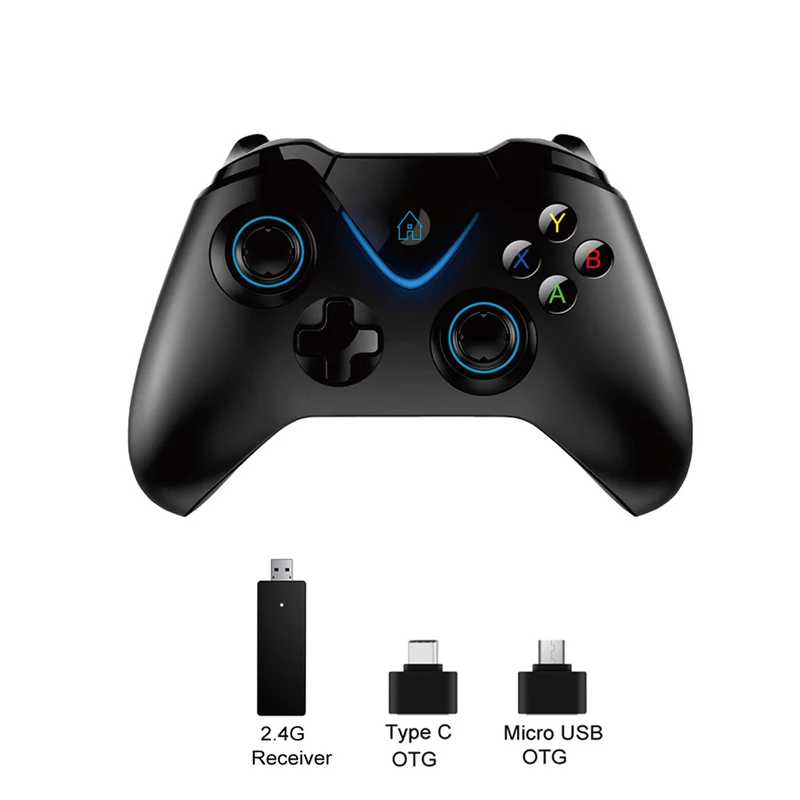 2.4G Wireless Controller Gamepad For Xbox One Control For PS3 For PC For Android Smart phone For Xbox One S/X Console Joystick