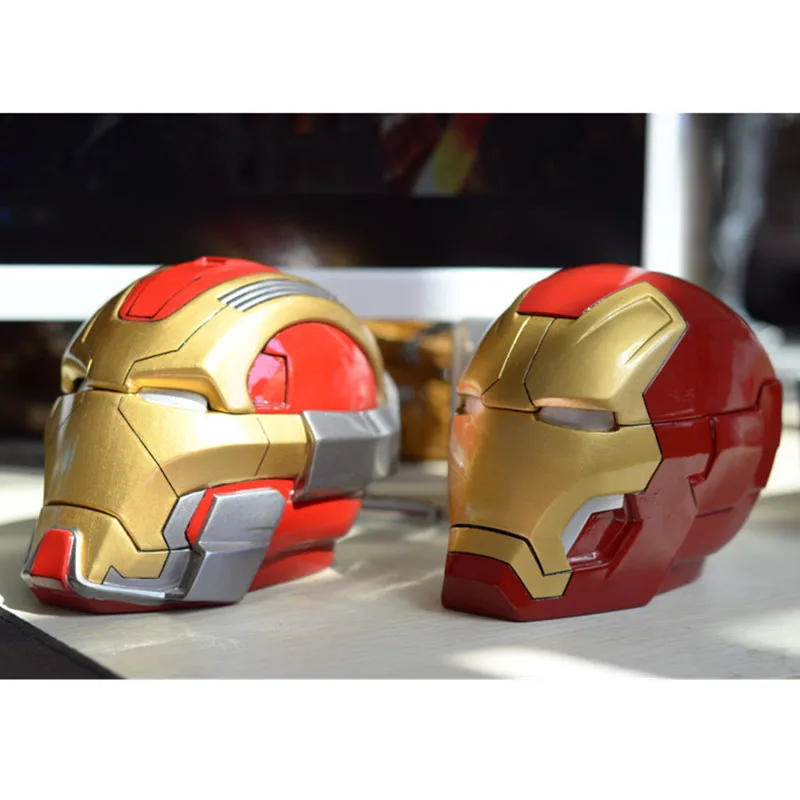 Justice League Robert Downey Jr. Tony Stark Anthony Edward Stark Tony Stark Iron Man Ashtray And Piggy Bank Resin Crafts S547