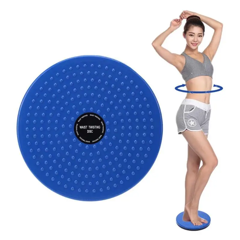 Plastic 24cm Waist Twist Disc Yoga Fitness Exercise Training Board Weight Loss Foot Exercise Plate Twist Waist Board Equipments