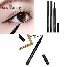 SEXYSHEEP Черная Подводка для глаз стойкая Easywear подводка для глаз карандаш Водостойкая Подводка для глаз Smudge-Proof Косметика Красота Макияж инструмент