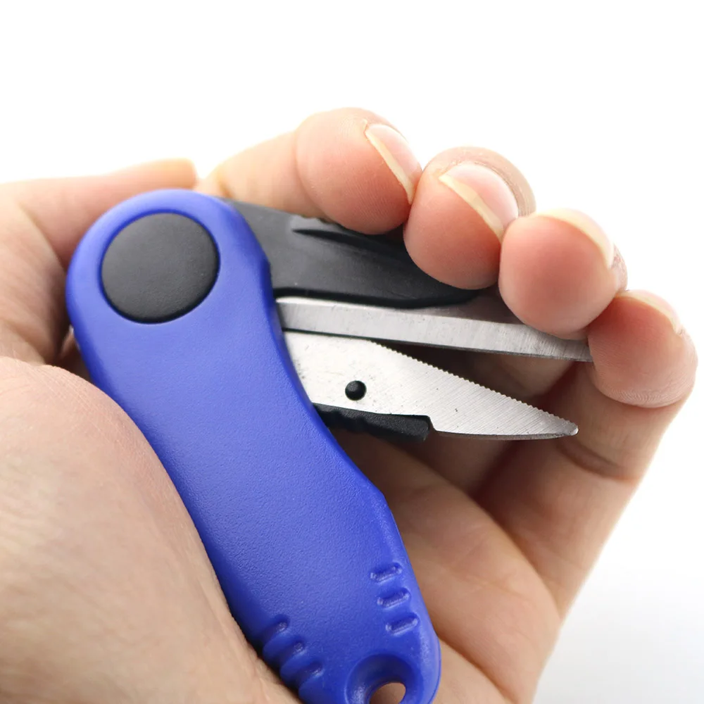 

1pcs FISH Shrimp-Shaped Stainless Steel Fish Use Scissors Accessories Folding Fishing Line Cut Clipper Fishing Scissor Tackle