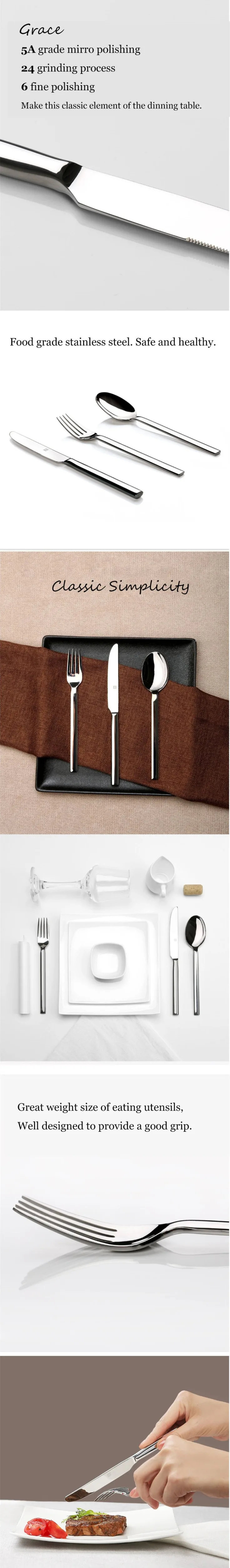 Xiaomi Mijia Huohou стейк ножи ложки вилка нержавеющая сталь столовая посуда бытовые столовые приборы для семьи друзей подарок