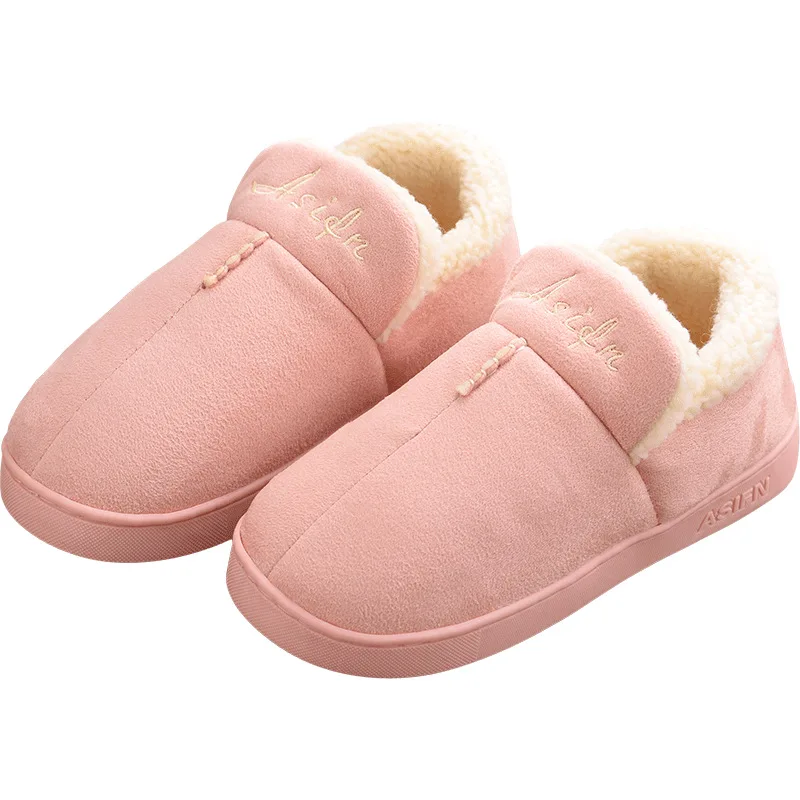 

Winter Home Slippers Fashion Shoes Woman Indoor Anti-skid Mules Couple Shoes Spring Girls Slippers Slides Zapatos De Mujer