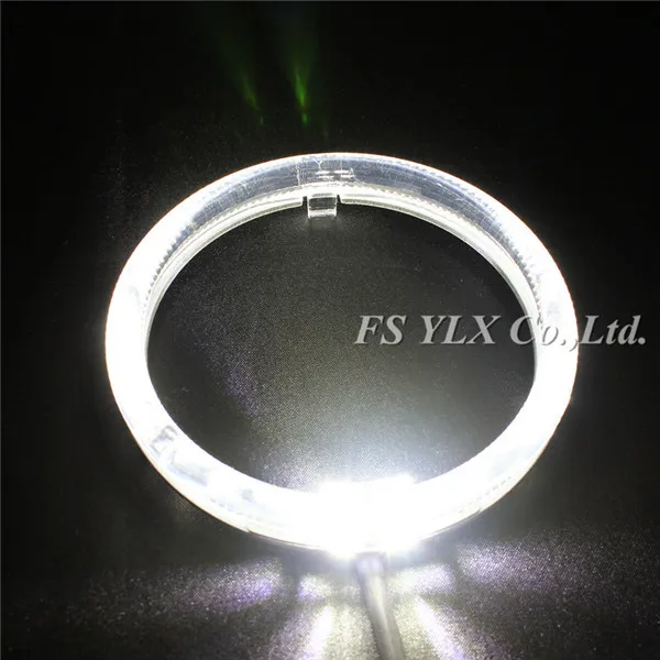 FSYLX 100 мм 2SMD светодиодный halo ring DRL фары для автомобиля мотоцикла 3 дюйма объектив проектора светодиодный angel eyes CRE светодиодный angel eyes ring