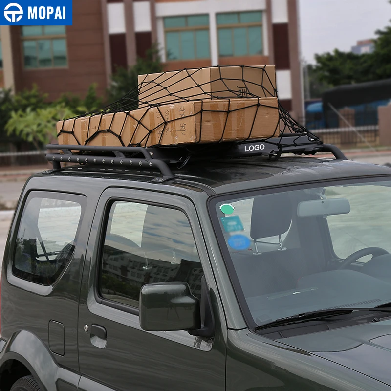 MOPAI автомобильные багажники на крышу, наружные коробки, металлические водонепроницаемые Багажники для Suzuki Jimny, автомобильные аксессуары, Стайлинг