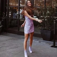 Vintage floral cherry print chiffon dress women beach dress Sexy spaghetti strap backless mini dress korean casual dress Vintage floral cherry print chiffon dress women beach dress Sexy spaghetti strap backless mini dress korean casual dress