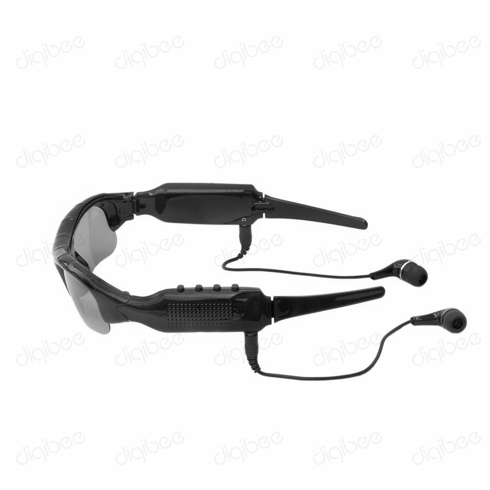 Классные смарт очки MP3 стерео Bluetooth гарнитура HD 1080P Мини видеокамера