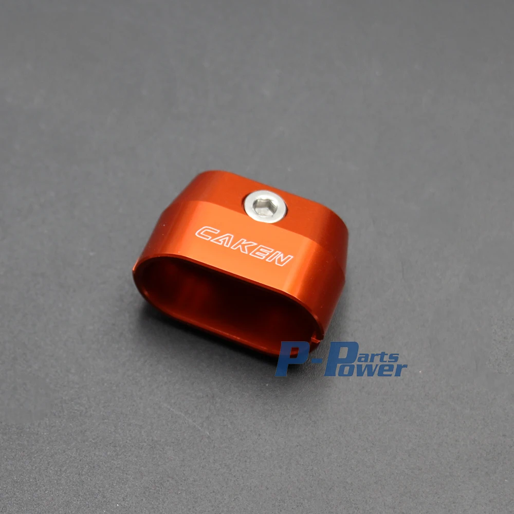CNC Заготовка двойной кабель держатель зажим дроссельной заслонки/клатч из натуральной кожи/стоп-сигнал/проводного соединения для KTM SX XC XC-W EXC 4 тактный оранжевый