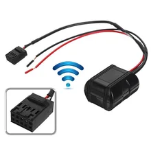 1x Auto Bluetooth Module font b Radio b font 12V CD Head Units AUX Adapter Cable