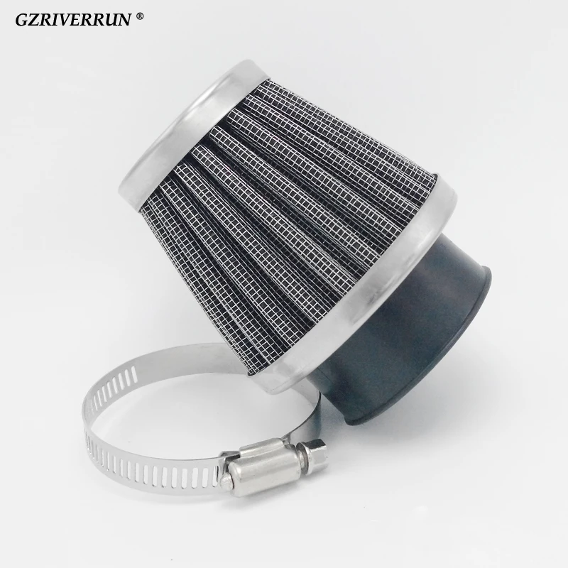 

48mm Motorcycle Air Filter Pod Cleaner For Honda Kawasaki Suzuki Yamaha ...