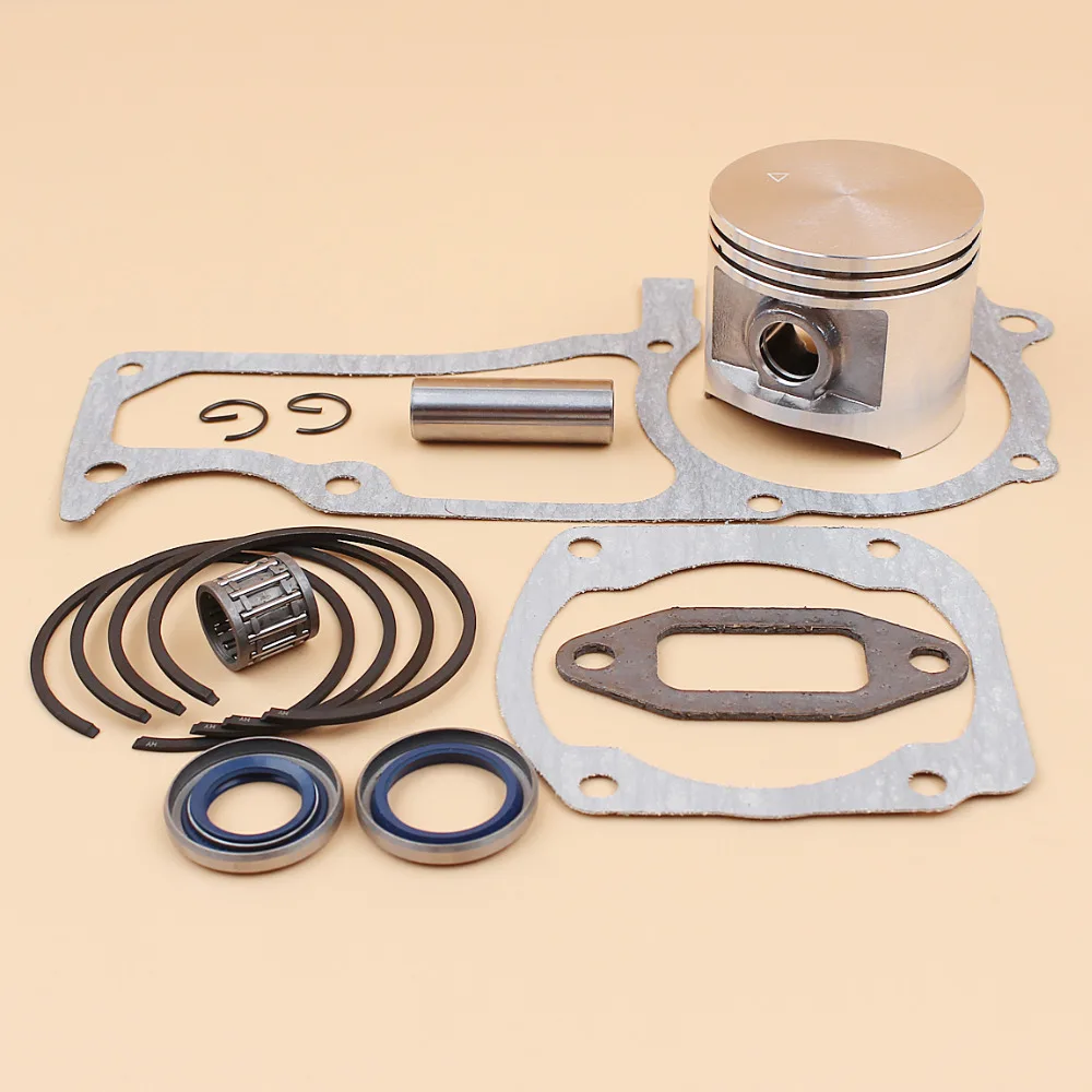 50mm Piston Ring Oil Seal Gasket Bearing Kit For Husqvarna 365 362 371 372 XP 372XP Chainsaw Engine Parts 5