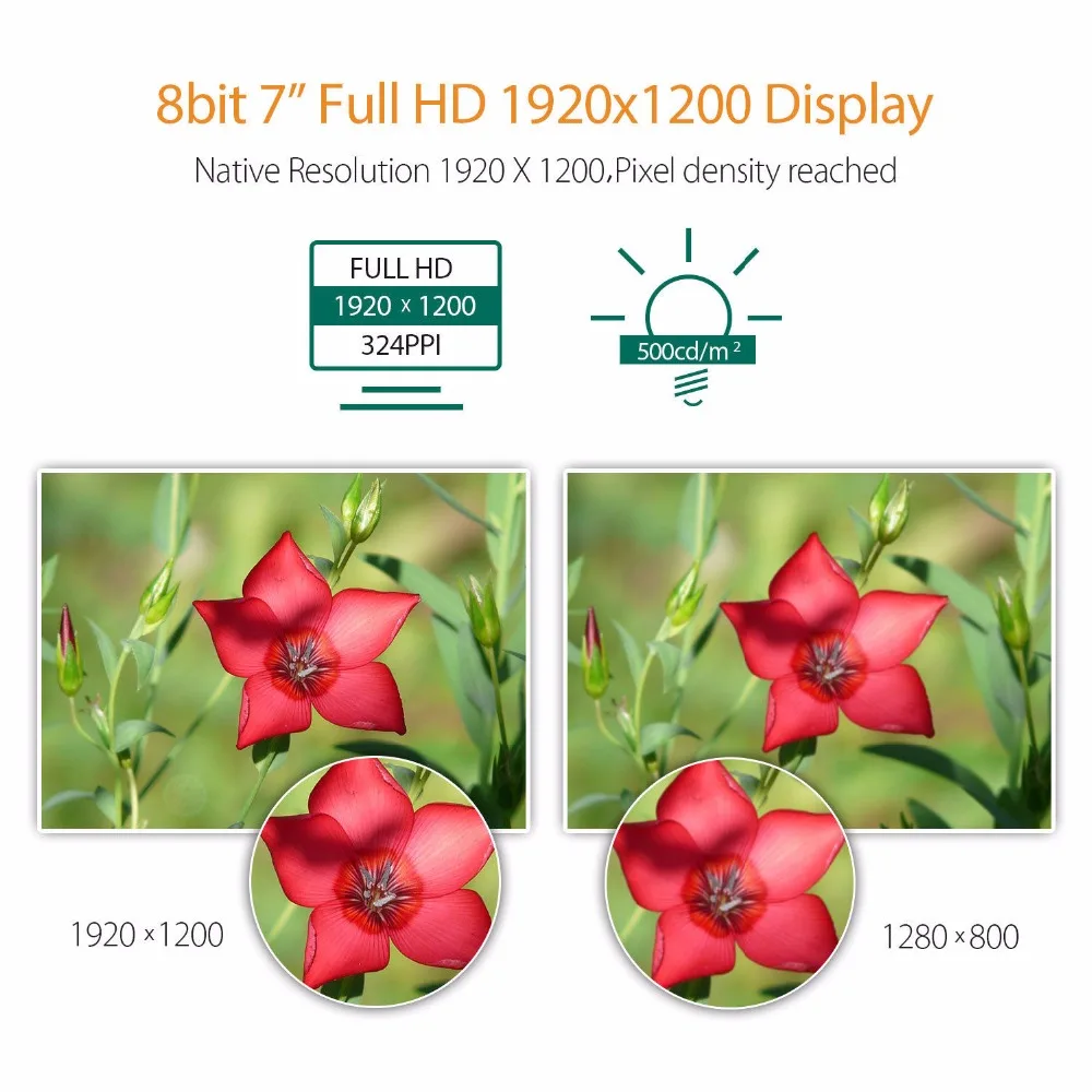 Lilliput A7s 7-дюймовый монитор 4 K HDMI видео 500cd/m2 полевая камера монитор для цифровой зеркальной камеры Nikon Canon sony DSLR 1920x1200 HD ips Экран