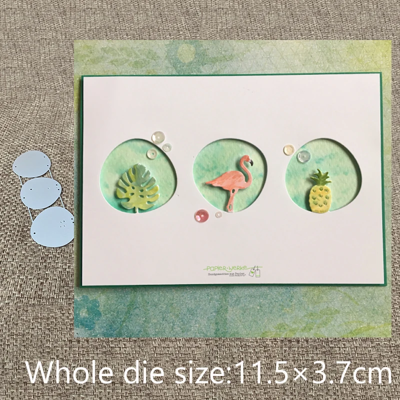 

New Design Craft Metal Cutting Die leaf flamingo pineapple circle decoration scrapbook Album Paper Card Craft Embossing die cuts