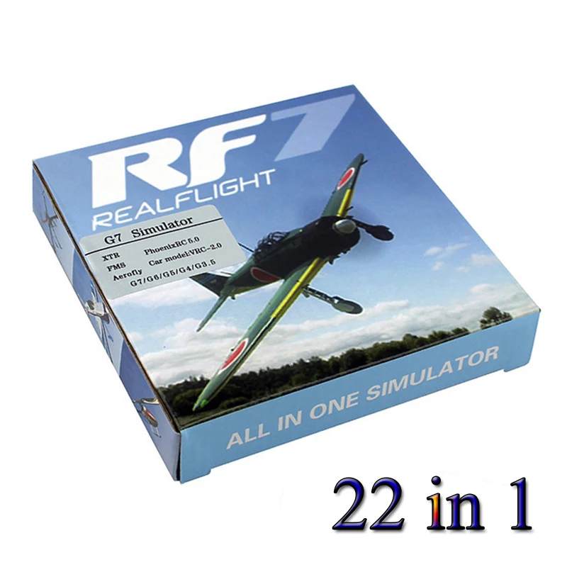 Новейший симулятор 22 в 1 USB Радиоуправляемый для Realflight с - Цена: 1 087,49 руб.