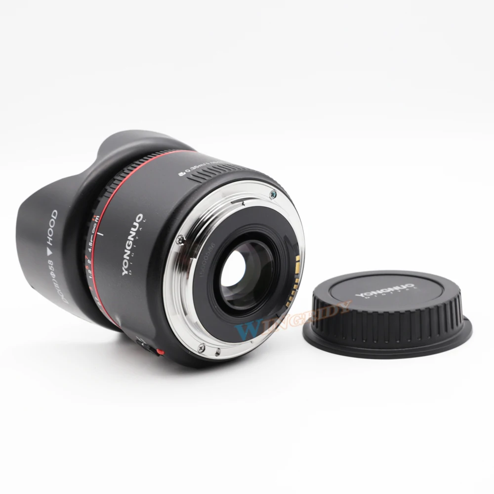 Объектив YONGNUO YN50mm F1.8 II с большой апертурой и автофокусом белый для Canon с эффектом боке объектив камеры EOS 70D 5D II 5D3 600D DSLR