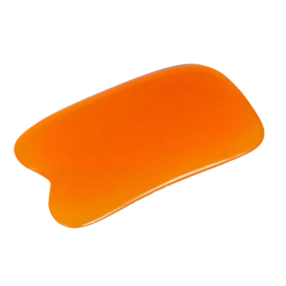 

1PC Natural Gua Sha Massager Beeswax Resin Massager guasha Scrapping Plate For Body Chakra Healing Relaxion Massage