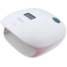 48 Вт УФ светодиодный светильник Сушилка для ногтей со съемной позиционирующей пластиной пальцев чувствовать себя удобный гель лак для ногтей сушилка мини лампа