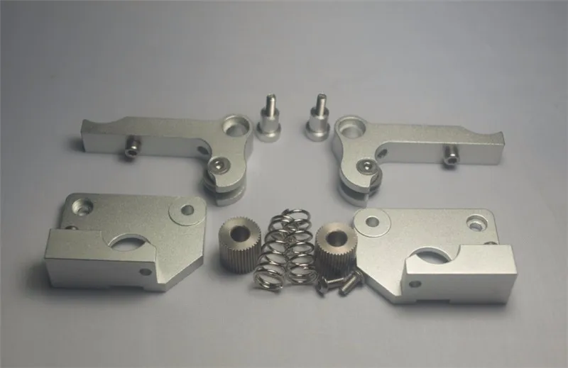 Peças de Alumínio Todo o Metal Pacote de Atualização Flashforge Impressora Duplo-extrusora Kit 1.75mm 3d Mk9 3 Peças e acessórios em 3D
