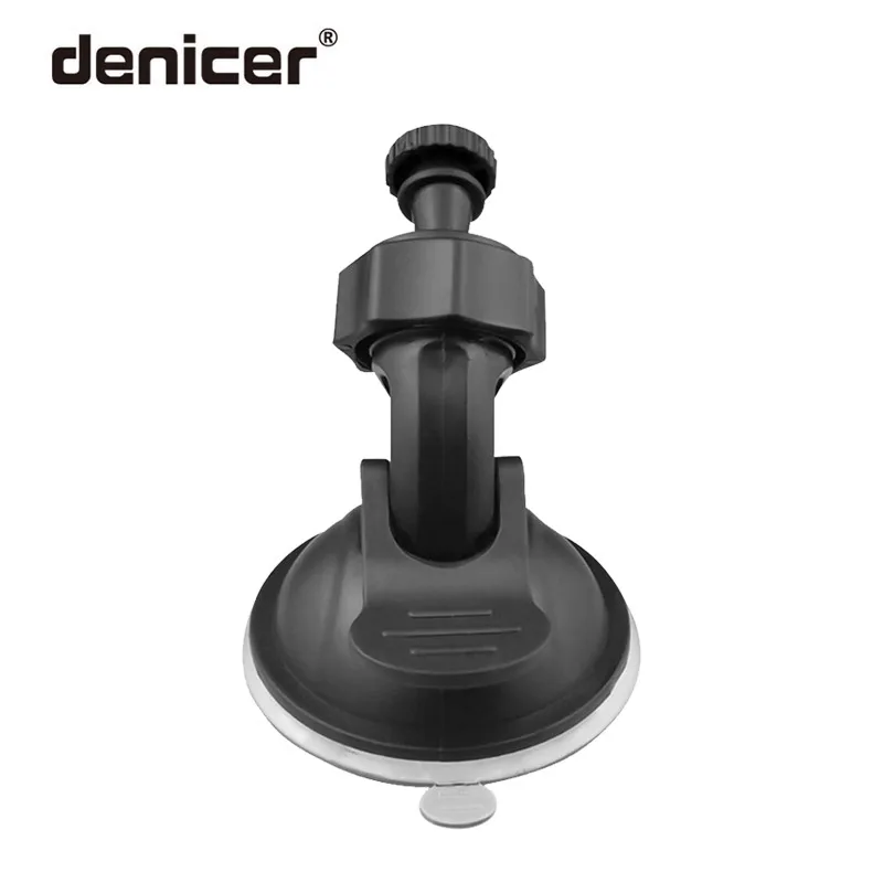 Denicer 360 градусов вращающаяся резьба Автомобильный видеорегистратор Камера кронштейн для приборной камеры присоска кронштейн для оригинальной натуральной присоски держатель