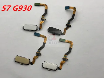 

10pcs/lot AAA+ quality fingerprints Sensor flex cable for Samsung Galaxy S7 G930 Home Button Module flex cable menu key