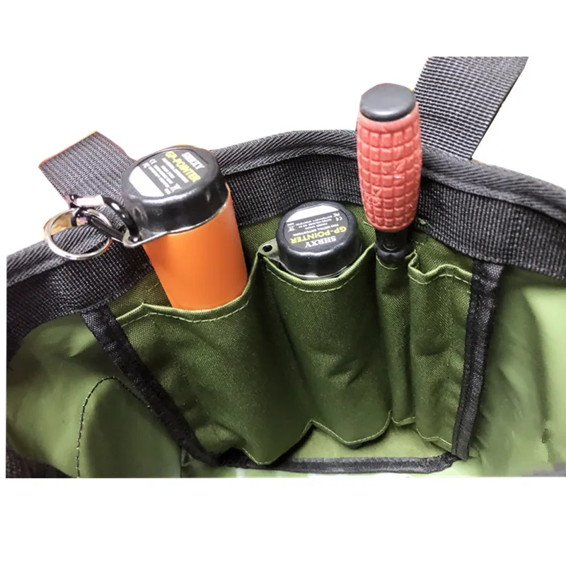 Metal Detector Pouch Bag Digger Supply Treasure Waist Pack Good Luck Finds Bag Garden Detecting Tools Shovel ProFind Bag 4