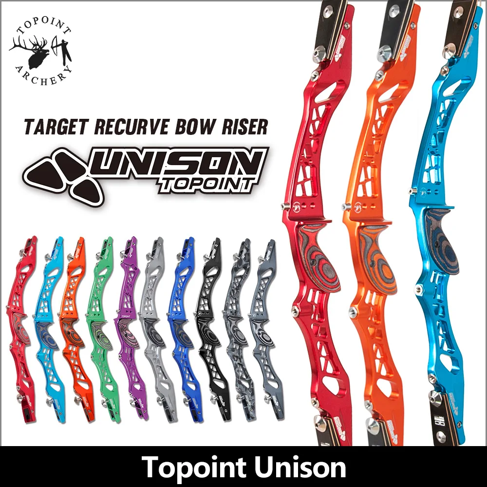 Topoint Archery Competition Takedown Recurve Bow Riser UNSION,CNC Bow