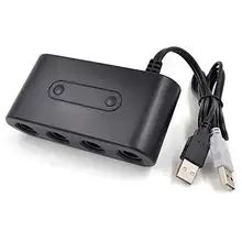 Ruitroliker 4 порта контроллер ПК USB адаптер для геймкуб для wii U& Переключатель Системы