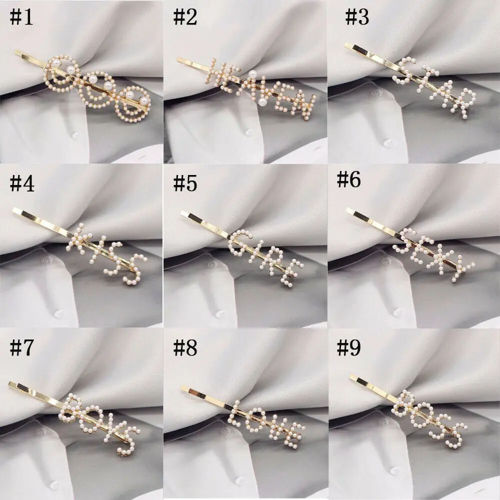 

New Fashion Women Metal gold Hairpin Smiley face Hair Accessory Clip Hair Clip Barrette