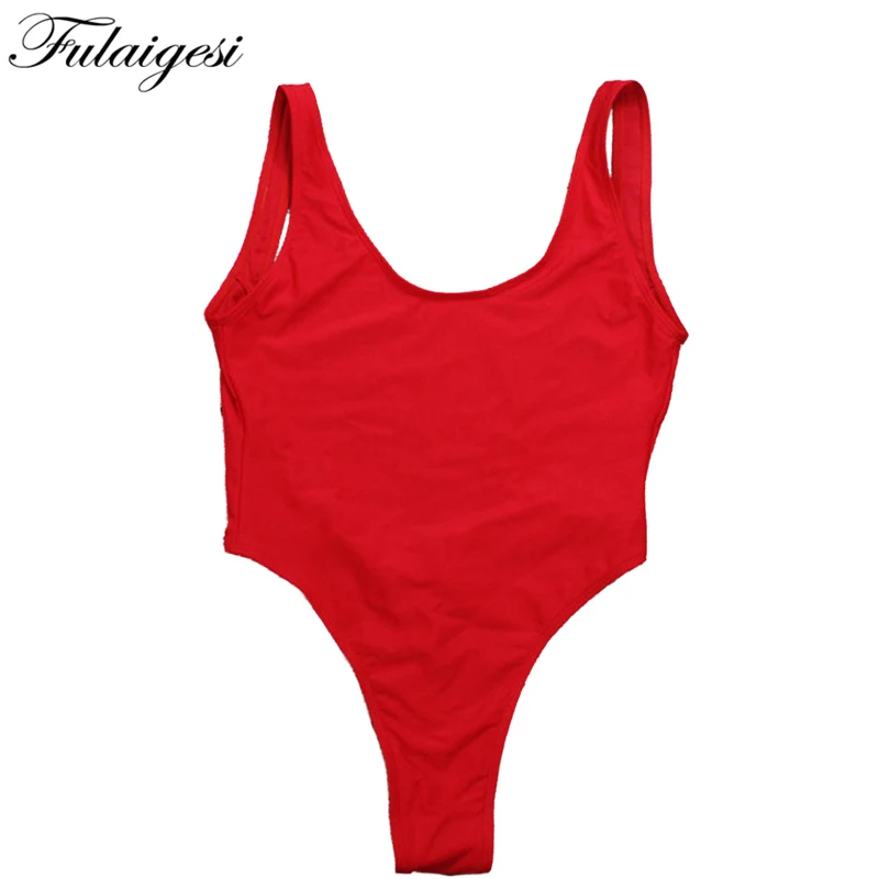 Fulaigesi сплошной купальник однотонный бикини ретро винтажный Купальник Плавание Купальный костюм пляж низкая талия набор Монокини