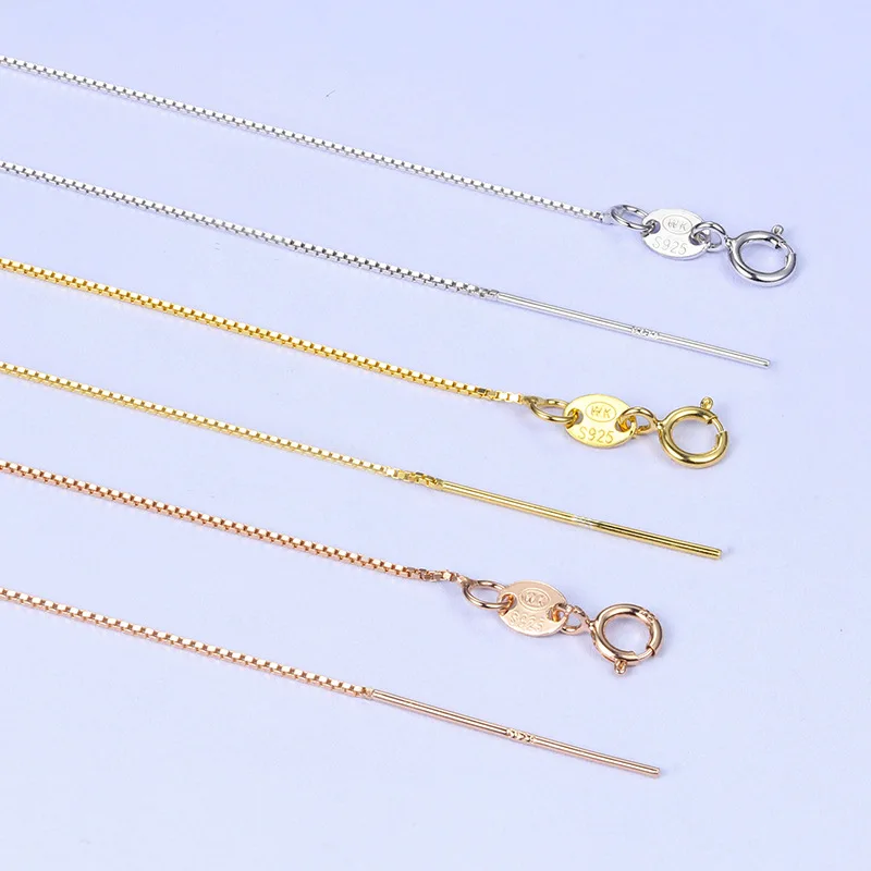 

Martick Elegant Fashion 925 sterling Silver Jewelry Box Chain Bracelets For Wonder Woman Wedding Jewelry GSB2