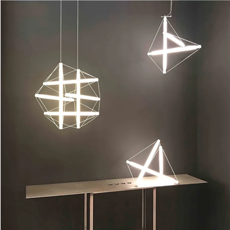 Современная лампа на подтяжках lumiere LED a manger lit chambre фойе rond boule de verre noir или nordique simple