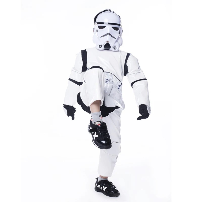 Trooper Gloves Star Wars Force Awakens Storm Halloween Child Costume Accessory 