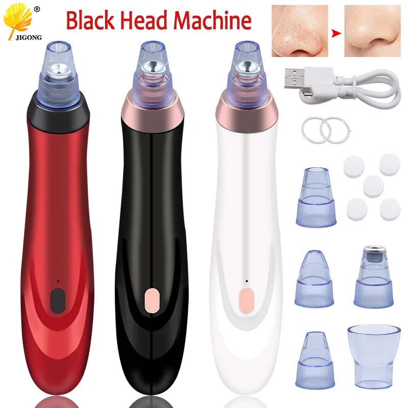

Face Nose Acne Clean Black Remover Electric Vacuum Cleaner Pore Blackhead Skin Care Tools Set