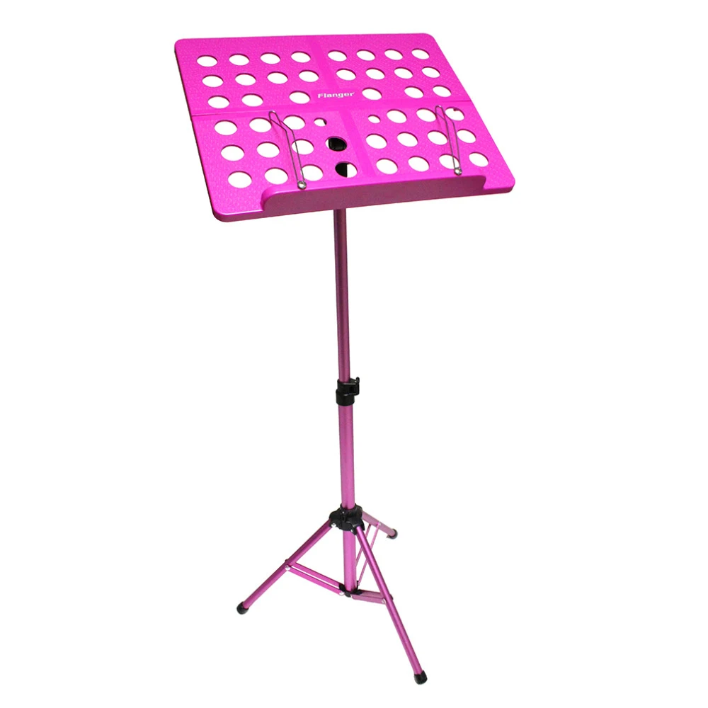 

XFDZ Flanger Folding Music Tripod Stand Holder Sheet Aluminum Alloy+ABS + Carrying Bag Musical Instruments