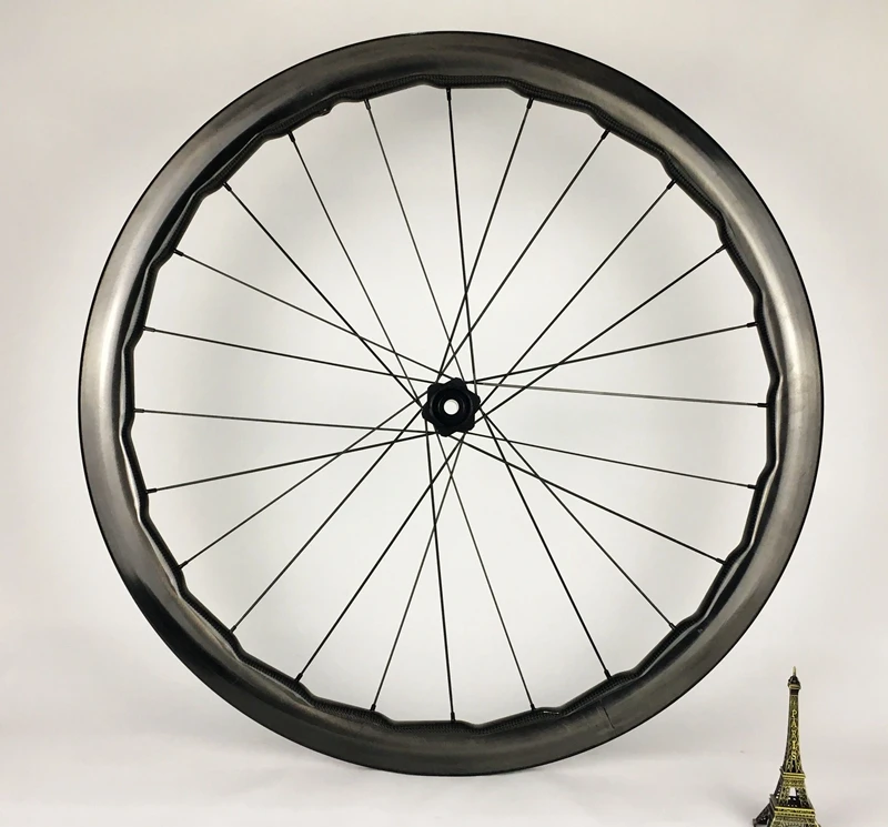 Best 45mm Disc Brake carbon wheels Wavy non Dimple no brake surface DT35o hubs road bike wheelset Tubeless ready 7 Best 45mm Disc Brake carbon wheels Wavy non Dimple no brake surface DT35o hubs road bike wheelset Tubeless ready 7