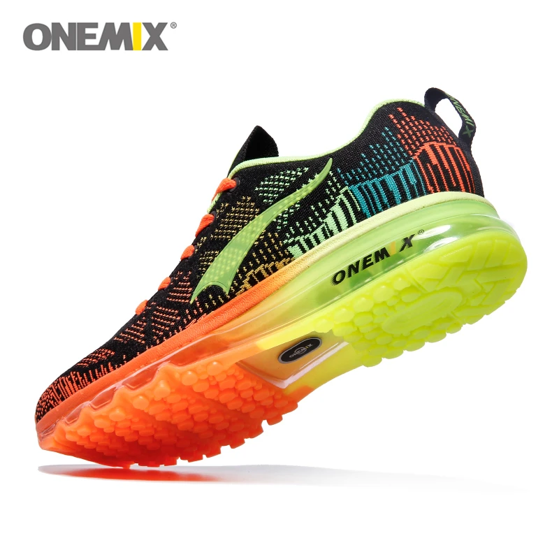 Onemix Air Спортивная обувь для мужчин Для женщин сетчатый, дышащий, спортивный лёгкие сникерсы Lover спортивные кроссовки для прогулок; большие размеры; модель; большие размеры 35-47