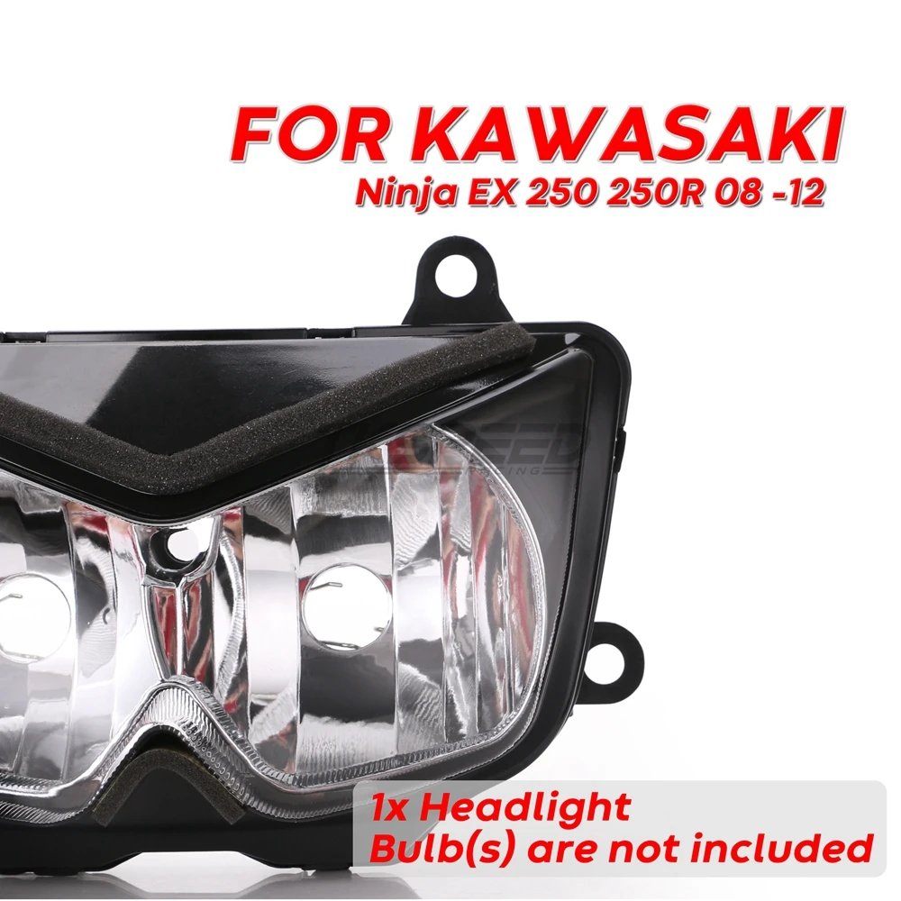 Передняя фара для мотоцикла для Kawasaki Ninja 250R EX250 2008-2012 Z1000 2003-2006