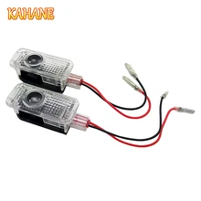 Кахане 2x светодиодные двери автомобиля светильник логотип лазерный проектор Ghost светильник Добро пожаловать светильник для Audi A3 A4 A5 A6 A7 A8 S3 S4 S5 S6 S7 S8 RS RS3