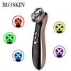 BIOSKIN-appareil de beauté par électroporation RF LED, thérapie à la lumière Photon, Anti-rides, chargeur USB, dispositif de soin de la peau du visage ► Photo 3/6