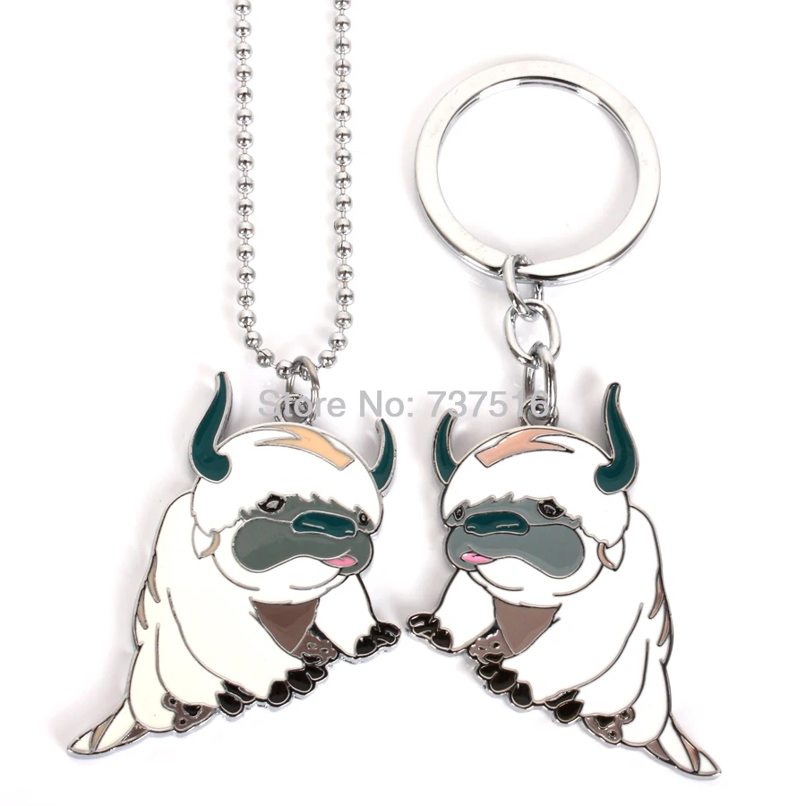 

From Movie & TV Animation Appa Avatar Last Airbender Animal Rare Super Cool Metal Products set of 2pcs