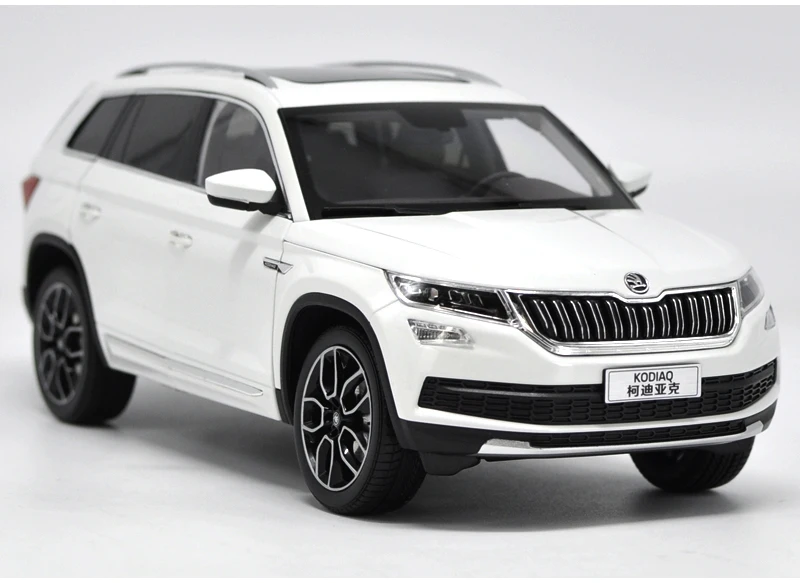 1/18 Skoda KODIAQ SUV литая под давлением металлическая модель автомобиля игрушка для детей подарки на день рождения Коллекция игрушек оригинальная коробка