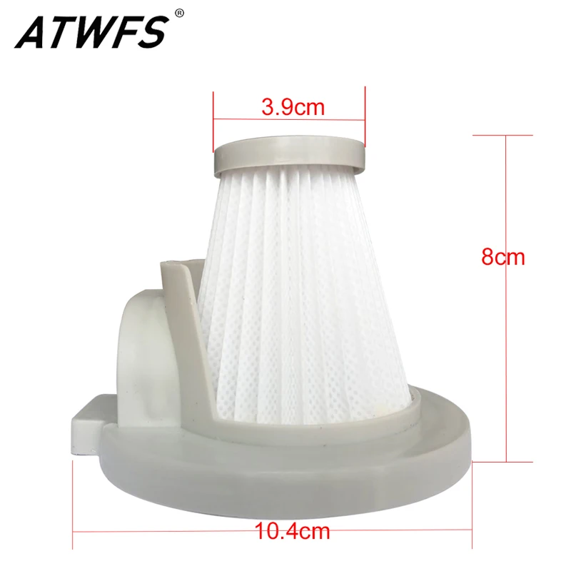 

ATWFS 2pcs Dedicated Vacuum Cleaner Parts Filter Dust Collector Accessories HEPA Filter