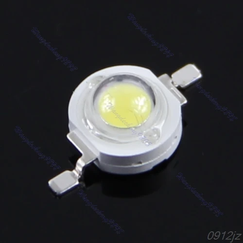 

High Power 1W LED SMD Light Chip Energy Saving Lamp Beads Bulbs For DIY White New Drop ship qiang