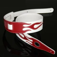 Classical Genuine Leather Bass Guitar Belt Strap / Electric Bass Strap /Length-adjustable Guitar Belt Strap with Super Handcraft